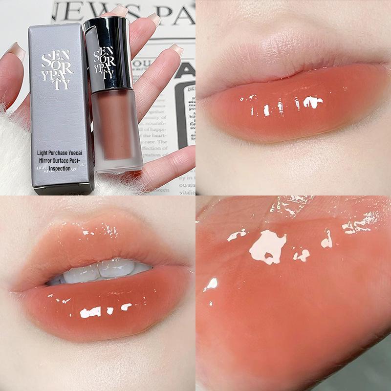 

Сенсорный светоотражающий блеск для губ: Стойкая, Увлажняющая, Придающая объем помада для молодого вида