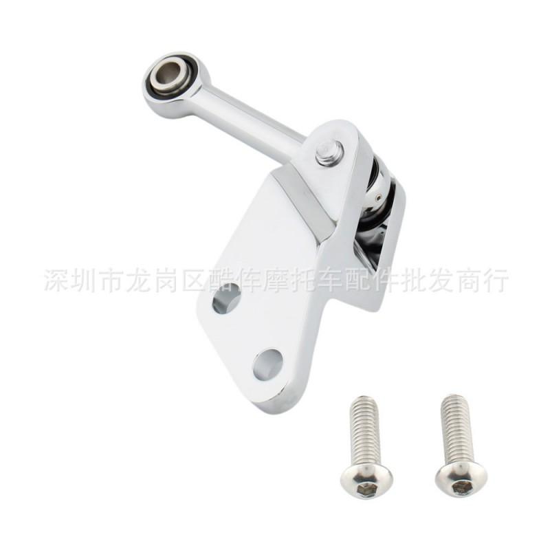 Motorcycle Engine Mount Bracket Harley Sportster 2004 Black Chrome Finish Suspension Support Frame