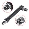 90 Degree L-Shape Socket Wrench 1/4 Inch Drive Right Angle Wrench  For Screwdriver Bits