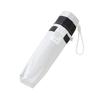 Francfranc Heat Down Double Line Folding Ivory for both sunny and rainy Umbrella, 55cm, (Suitable weather)