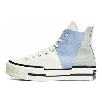 Chuck 70 Plus High Material Mashup - Summit Sage Egret Unisex Sneakers Vit A04370C