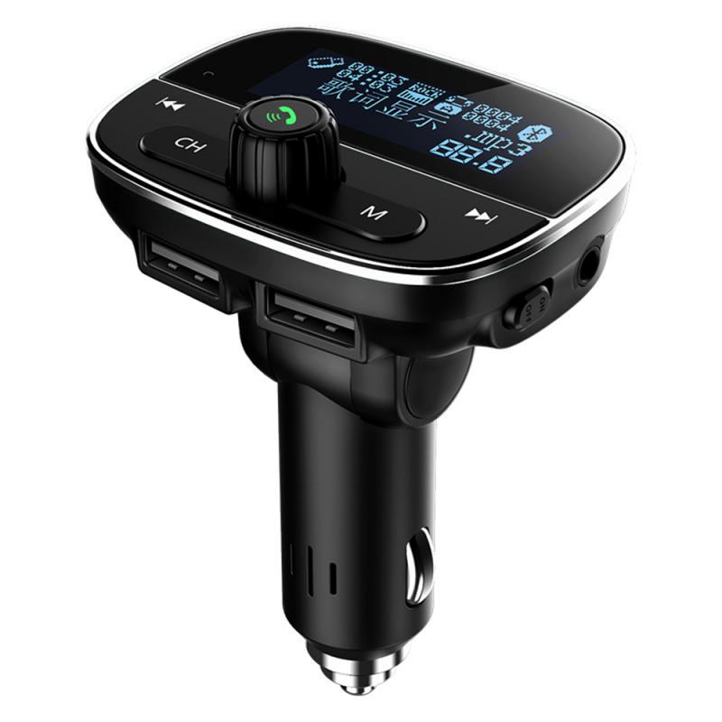 

Автомобильный MP3-плеер Многофункциональный Bluetooth 5.0 приемник Музыка U Disk Автомобильный прикуриватель Автомобильное зарядное устройство Электроника Аксессуары серебряный