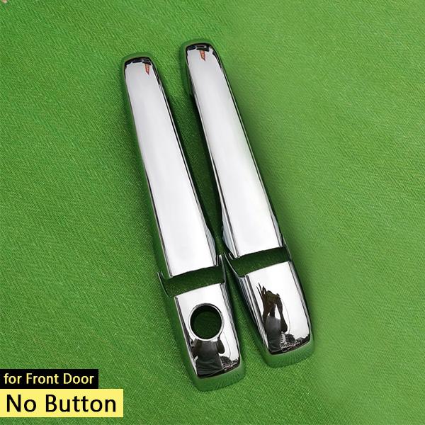 for JEEP Compass 2007-2016 Chrome Handle Cover Trim Set 2008 2009 2010 2011 2012 2013 2014 2015 Car Accessories Car Styling