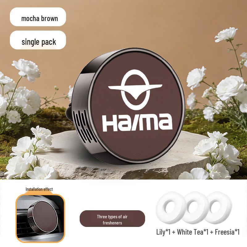 Haima Car Aroma Diffuser: Long-lasting, Light Fragrance for Odor Removal