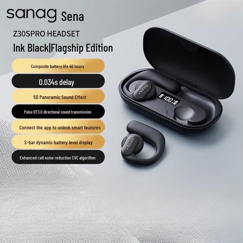 

Sanag Z30S Pro Open-Ear Bluetooth Sport Headphones