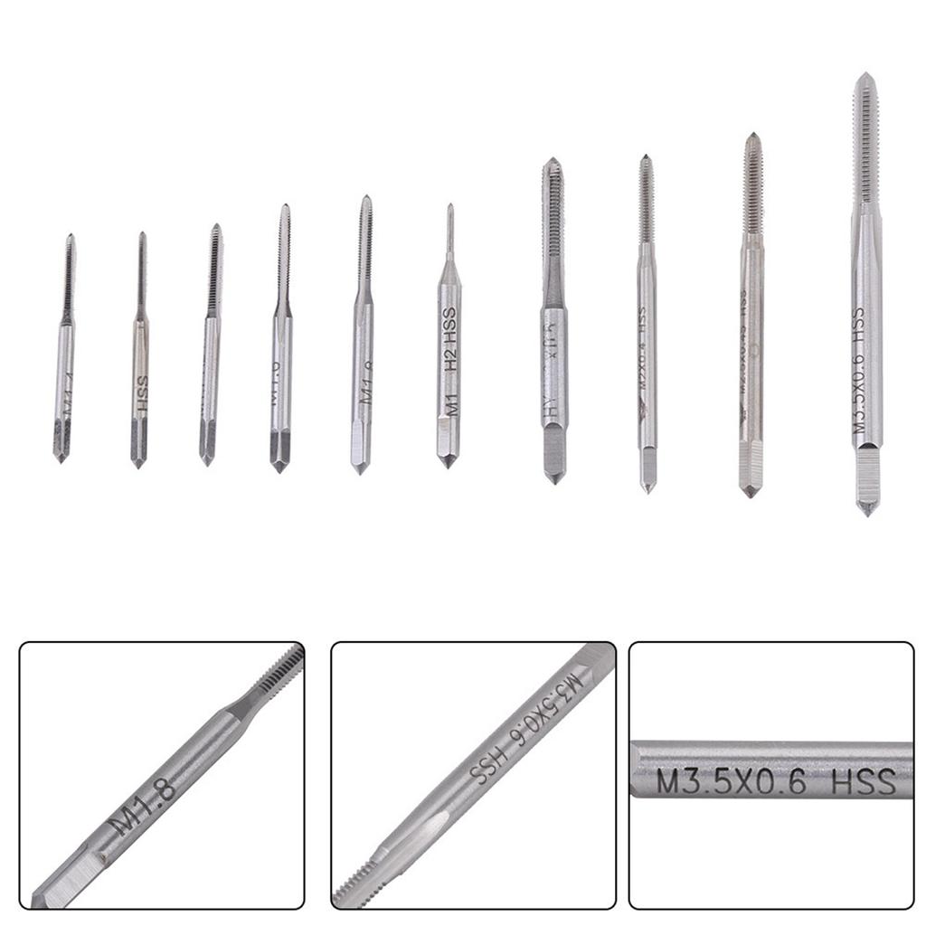 Mini M1 To M3.5 Machine Hand Tap Thread Wire Tapping Threading Taps Machine Hand Tap Machine Tap Screw Hand Tap Screw Tap