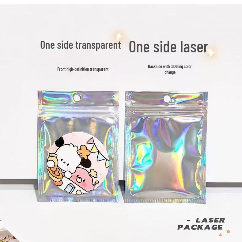 

Цветной полупрозрачный влагостойкий самозапечатывающийся пакет для упаковки ожерелий 7*10 [100 pcs]