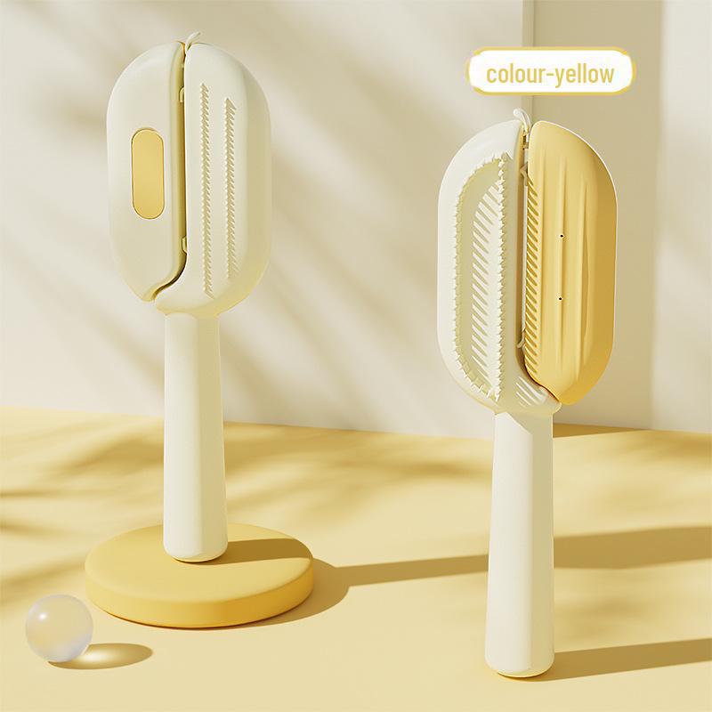 

Расческа для ухода за домашними животными для кошек и собак — удаляет выпавшую шерсть и массирует длинношерстных животных