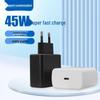 45W Fast Charger for Samsung Galaxy S23 Ultra/S20/S21/S22