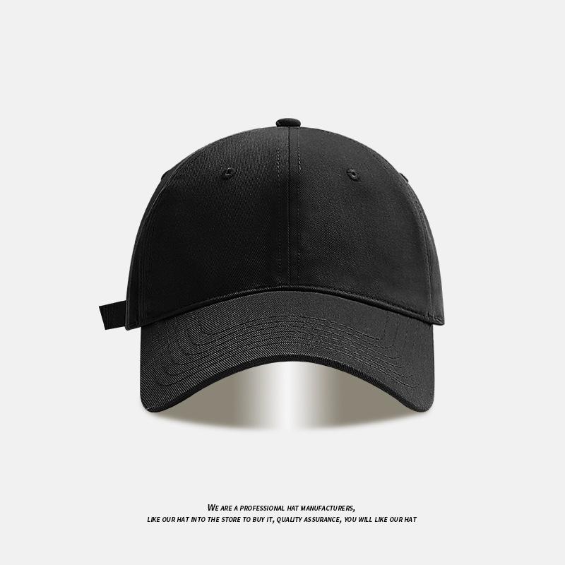 Embroidered Letters Show The Face Small Peaked Cap Children'S Season Sun Protection Warm Versatile Big Head Circumference Baseball Cap