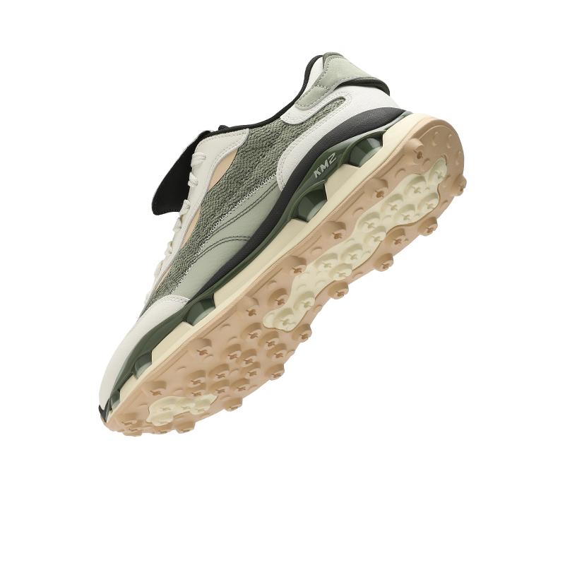 New FILA KM2 Low Top Casual Shoes Men's Gray Green F12M513102FPC