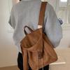 Bunny Ear Plush Hooded Ears Backpack High Capacity Fashionable School Bag  Daily
