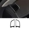 Carbon Fiber Dashboard Air Vent Outlet Cover Trim For Porsche Panamera 2010-2016