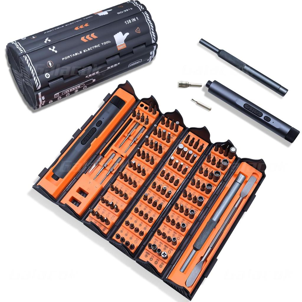 128 in 1 Precision Screwdriver Set Magnetic Phillips Torx Screw Driver Bits Portable Professional Electronic Repair Tool Set