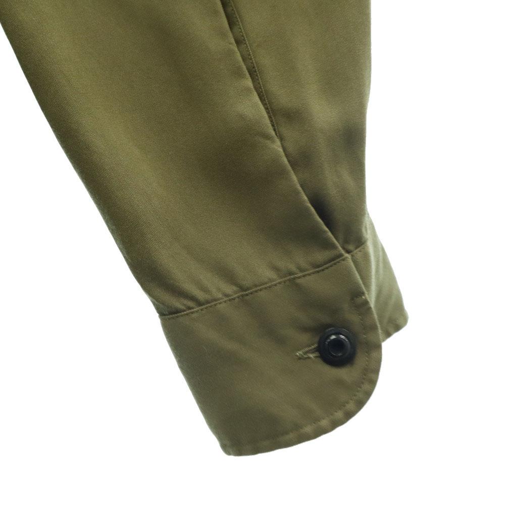 MADISON BLUE Long sleeve shirt M green Button flap pocket Women Used