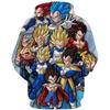Dragon Ball Anime Hoodie Cartoon Hoodie Streetwear Hooded Sweatshirt Men Women Cosplay Sports