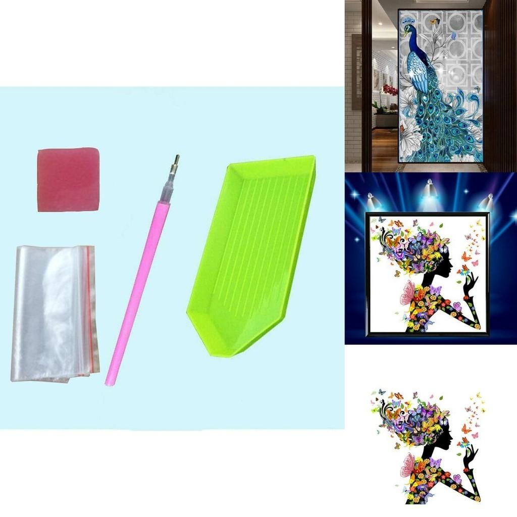 Vibrant 5d Drill Diamond Painting Craft Kits With Assorted Colors For Artistic Creations