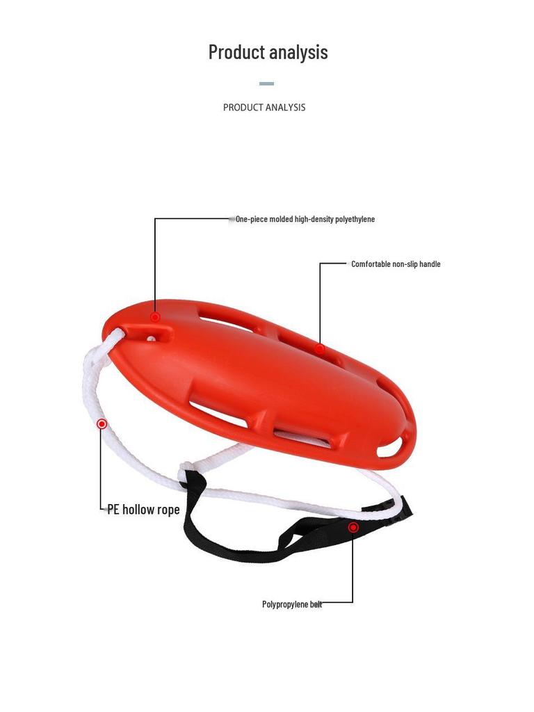 Professional Lifeguard Torpedo Buoy and Back Float