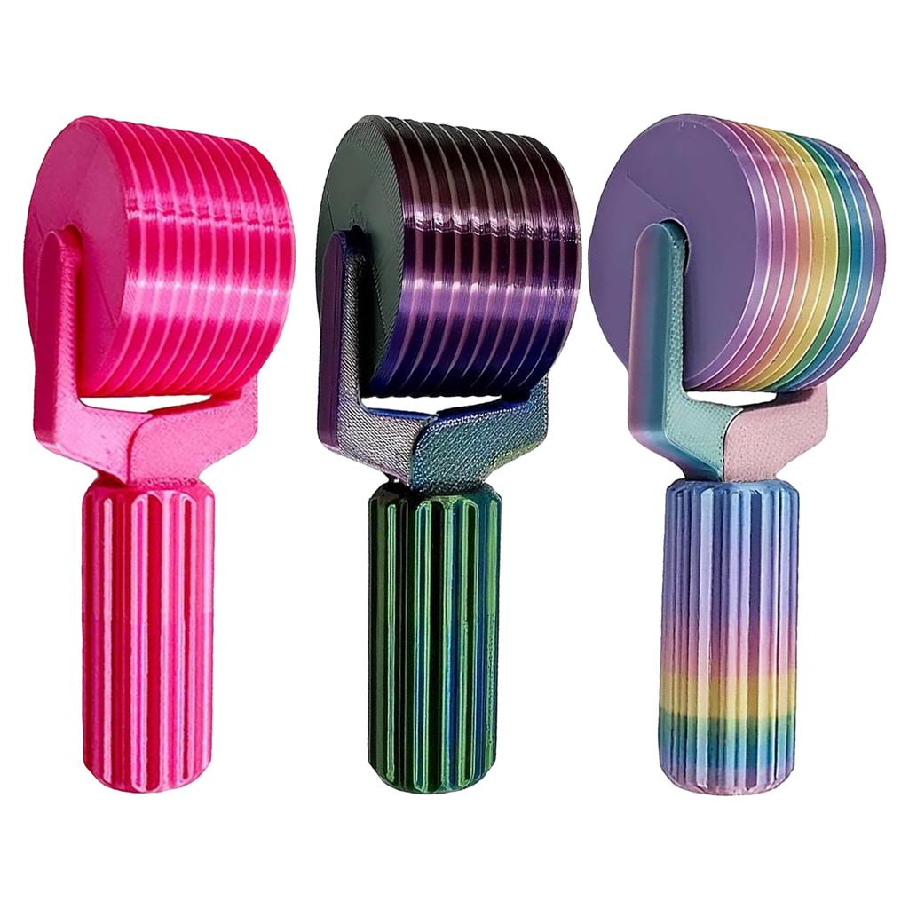2Pcs 3D Printed Diamond Painting Roller Diamond Art Roller Pressing Tool for Crafting and Diamond Painting Projects