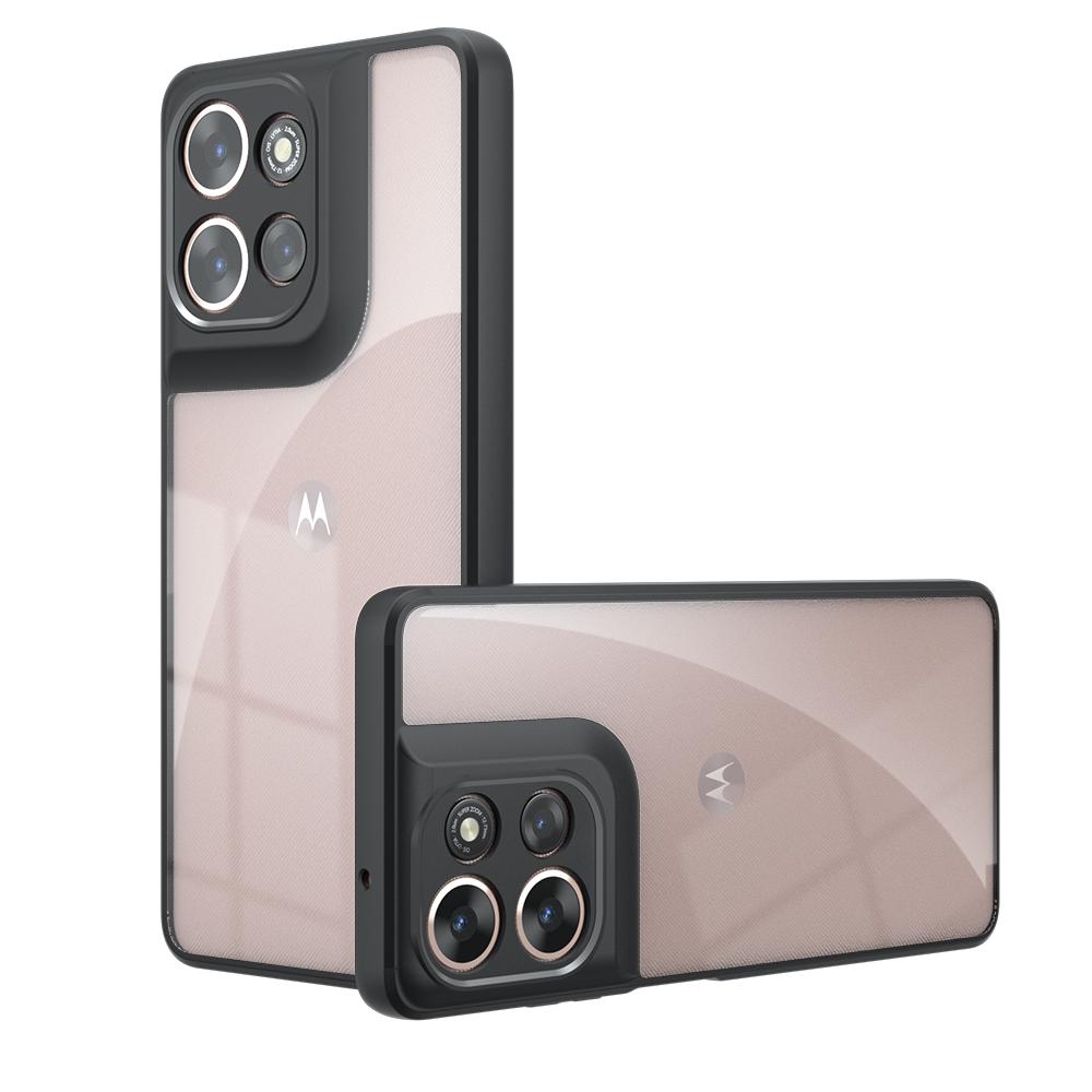 For Motorola G Power 2026 TPU Case Cover 3D Intergrated Button Case Moto G Power Anti Drop Airbag Fundas Motorola G Power 2025 Moto G Power 2025 прозрачный черный