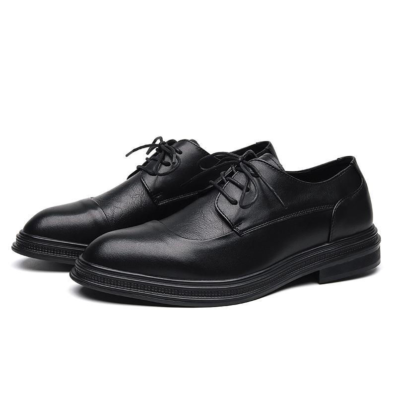 Leisure business men's leather shoes Luxury men's  Wedding Fashion Party Office Outdoor Strolling Brown Shoes 38-44