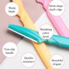 10Pcs Professional Trimmer Safe Blade Shaping Knife Eyebrow Blades Face Hair Removal Scraper Shaver Makeup Tool Beauty Cosmetics