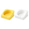Compact Hamster Food Dish - Sturdy Ceramic Feeding Bowl for Small Pets