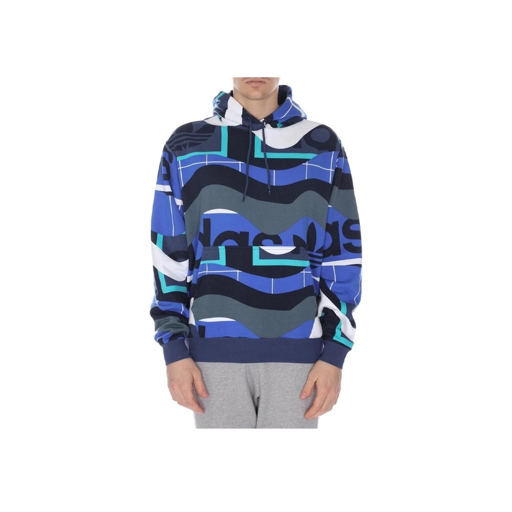 Adidas Originals Katalog Aop Hdy Sport-Hoodie Herren Oberteile Tech-Indigo FM1569