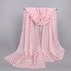 New Chiffon Print Dots Scarf For Women Girls New Autumn Solid Color Breathable Scarves Soft Shawl Summer Female Wrap Shawls