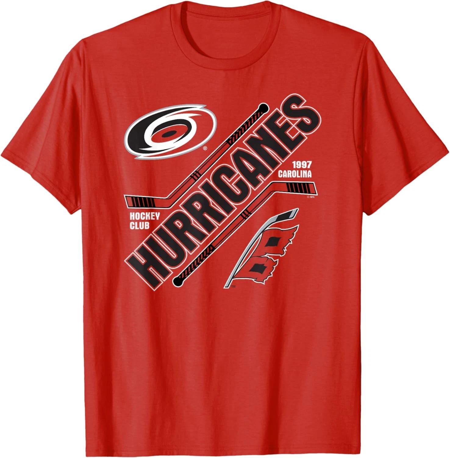 Carolina Hurricanes Force Red Officially Licensed Unisex T-Shirt XXL