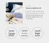 Printed Tencel Summer Quilt 4-Piece Set - Cooling Ice Silk for Naked Sleep, Smooth Gift Quilt