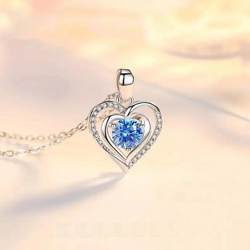 Heart Pendant Necklace for Party Valentine's Day Gifts Jewelry Accessories