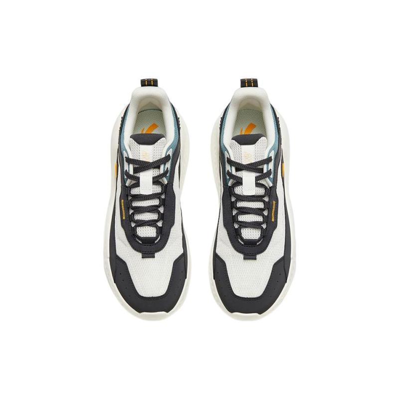 Anta Unruly Series Slip Resistant Abrasion Resistant Low top Sports Casual Shoes Men's White Gray Blue Sneakers 912328823-4