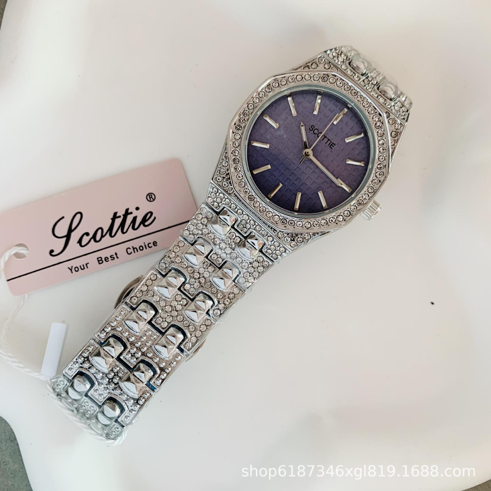 Horloge Dames Vol Met Diamanten Horloge Dames Hoge Waarde Licht Luxe Handel