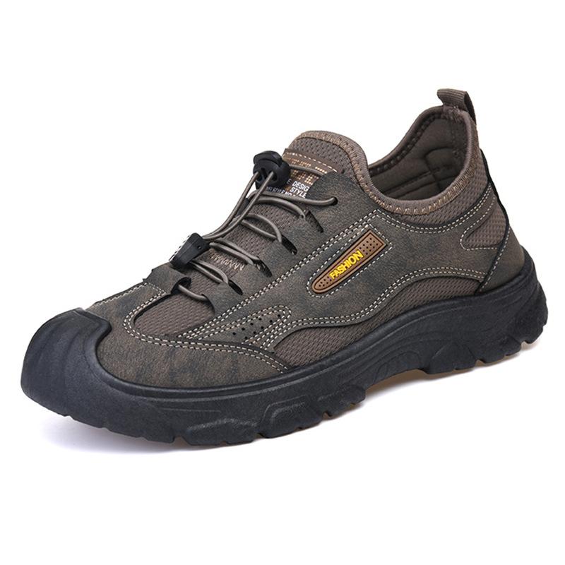 

Весенне-осенняя уличная мужская обувь Новая противоскользящая дышащая обувь для альпинизма Модная повседневная обувь Шлифованные кроссовки для папы 44