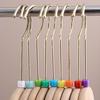 Colorful Transparent Size Ring Tags for Clothing Hangers with Numbers