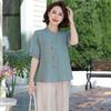 2025 Women's Summer Short-Sleeve Shirt Set