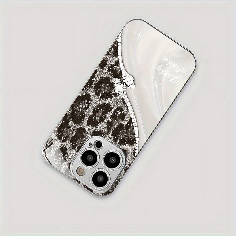 Hartowane Szkło z Wzorem Węża Lamparta Galwanizowana Osłona Telefonu Dla iPhone 17 16 15 Pro Max 14 Plus 13 12 11 Pro 16E 17 Air Cover