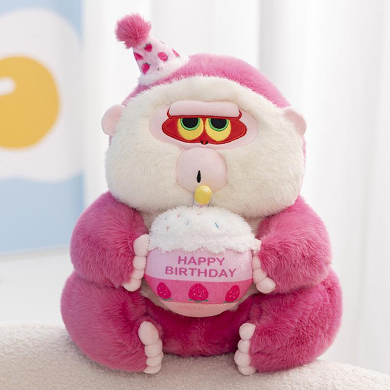 Adorable Soft Plush Monkey Doll With Various Cute Designs Available In Multiple Sizes