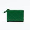 Women's Multifunctional Large Capacity Wallet - Solid Color, Small Diamond Design, Multi-Color Card Holder & Coin Purse for Autumn/Winter