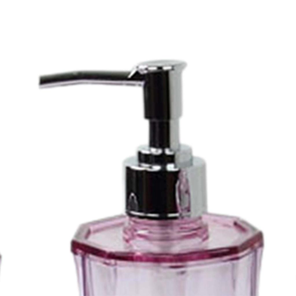 Toothbrush Holder, Lotion Dispenser, Acrylic, Apartment Essentials Storage Case