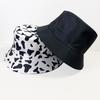 Cow Print Double-Sided Casual Bucket Hat Cow Hat Unisex Hat New Style Reversible Fisherman Hat