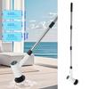 Electric Spin Scrubber Cordless Cleaning Brush with 9 Brush Heads 3 Speed Waterproof Shower Scrubber with Extension Handle for Tub Tile Floor Car
