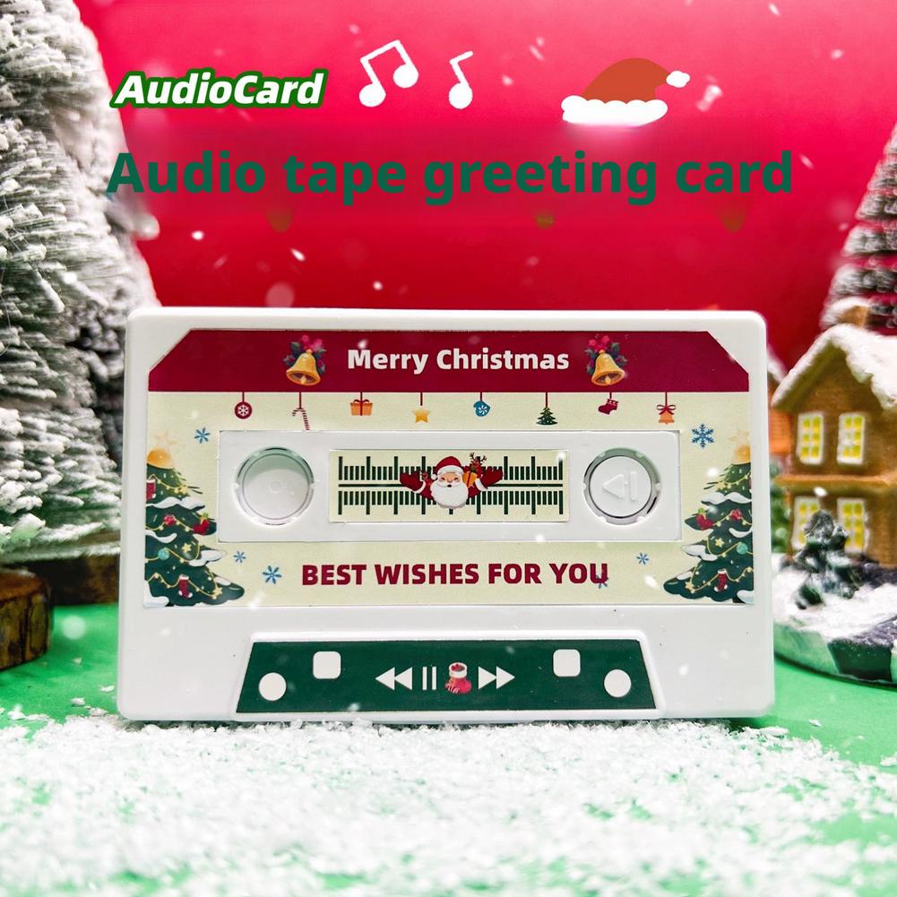 Recording Voice Card Tape Greeting Card Recordable 300 Seconds DIY Recording Music Card Valentine's Day Teacher's Day Gift