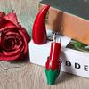 Lovely Cartoon Design Sewing Needles Storage Case Container for Home Use Tailor Needle Case Storage Holder Chili pepper shape