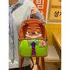 Zootopia Judy Hopps Nick Wilde Cartoon Plush Rabbit And Fox Backpack With Padded Straps For Daily Use