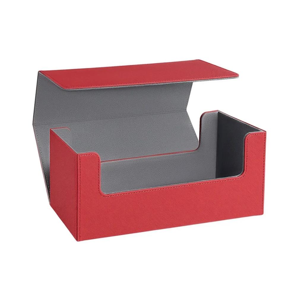 Card Case Deck Box Guard Card Protector with Top Open Magnetic Lid Organizer Trading Cards Durable Dustproof Sturdy Storage Case