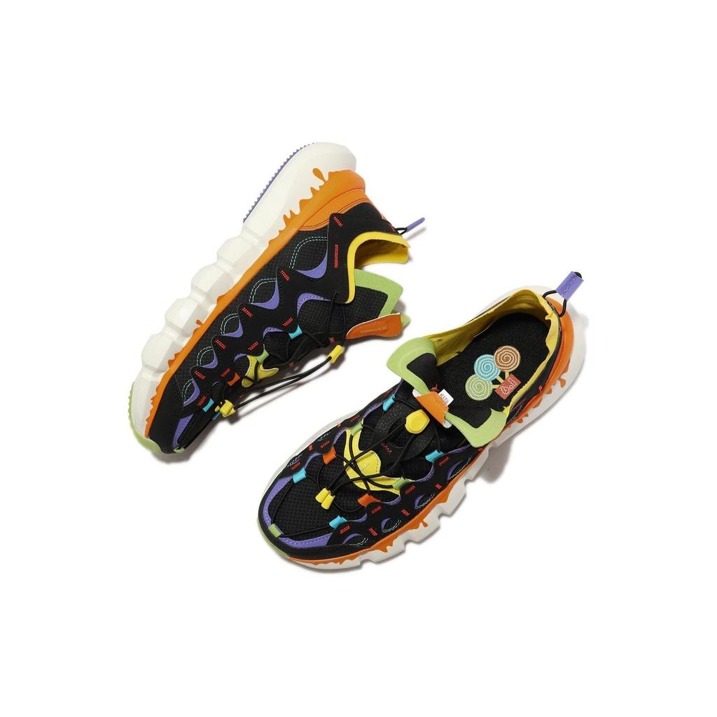 Li-Ning Essence 2.3 Lite Black Tropical Orange Unisex Sneakers Flower-Purple AGBR051-4
