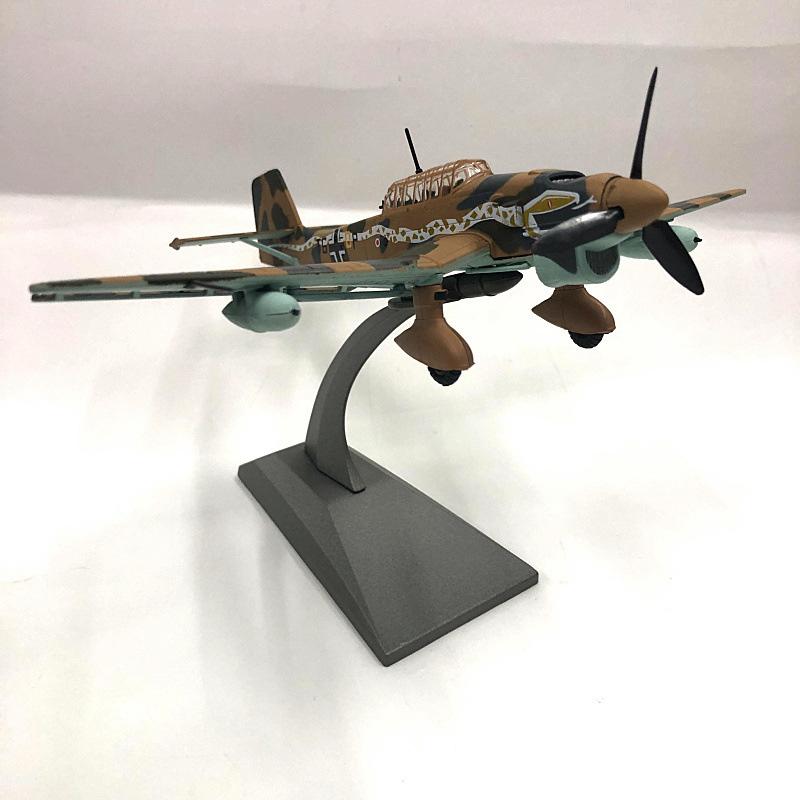 1/72 Scale Diecast Alloy Model Junkers Fighter JU-87 Military Missile Bomber Collect Gifts