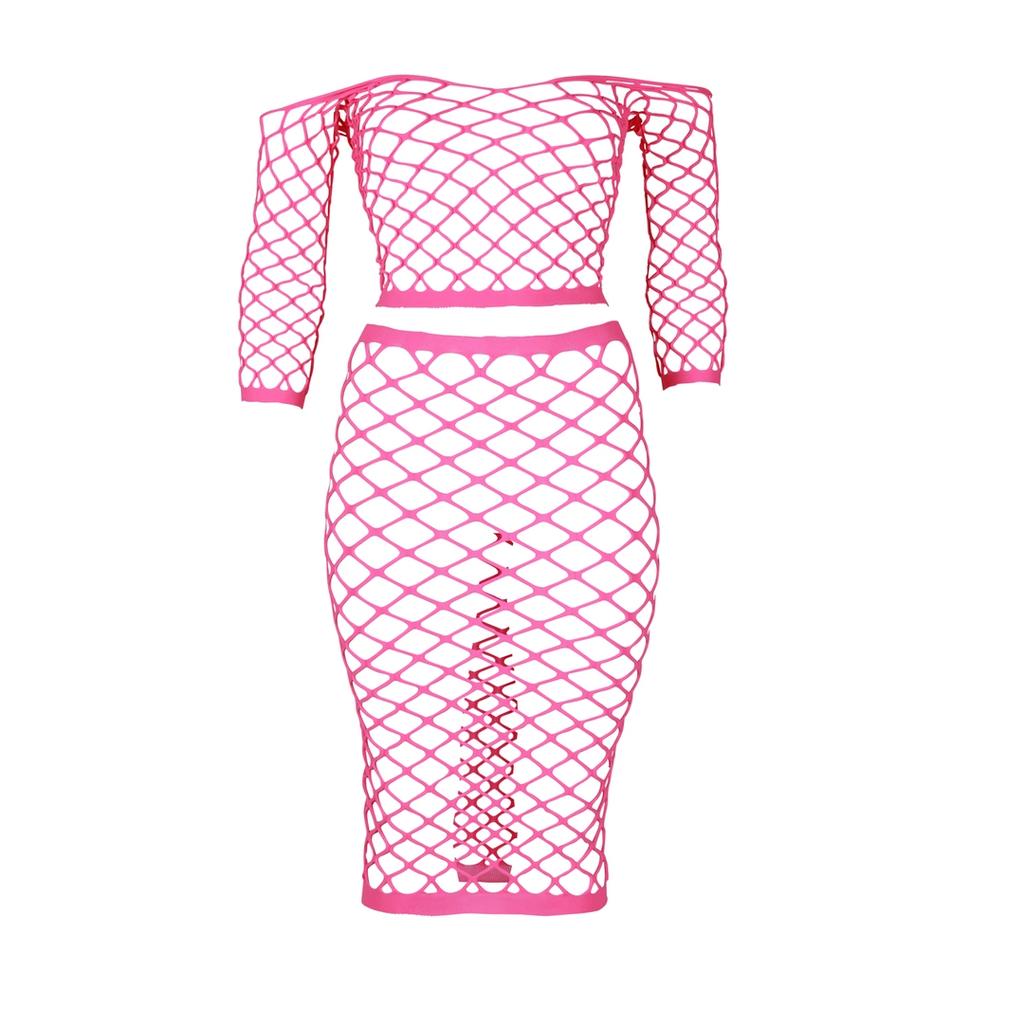 Long Sleeve Top with Long Skirt XL/XXXXL Ouch! by Shots